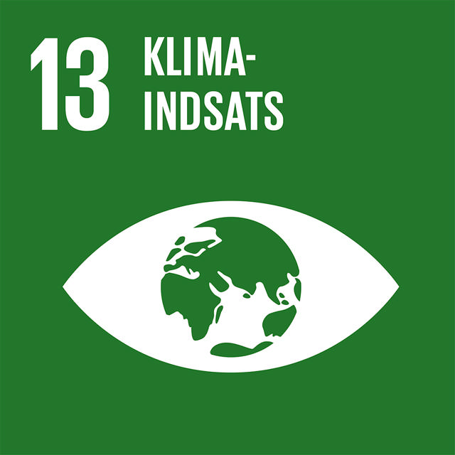 Ikon for verdensmål nr. 13 - Klimaindsats