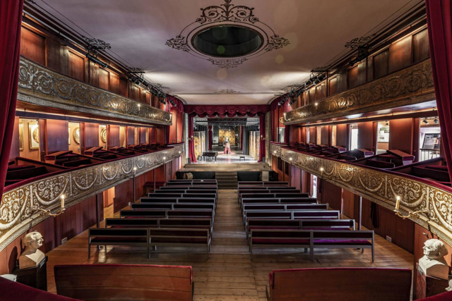 Teatermuseet Hofteatret. Foto: Tine Bek