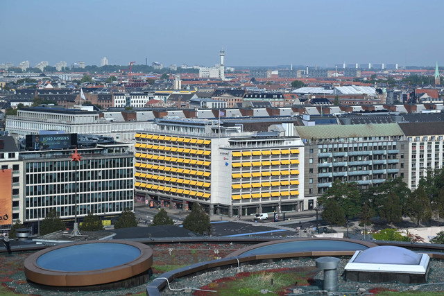 Shellhuset set fra Axel Towers – el-entreprise udført af SIF Gruppen