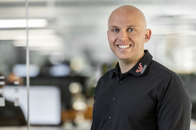 Robin Oluf Lundqvist, Afdelingsleder og tidligere elektriker i SIF Gruppen (ansat siden 2016)