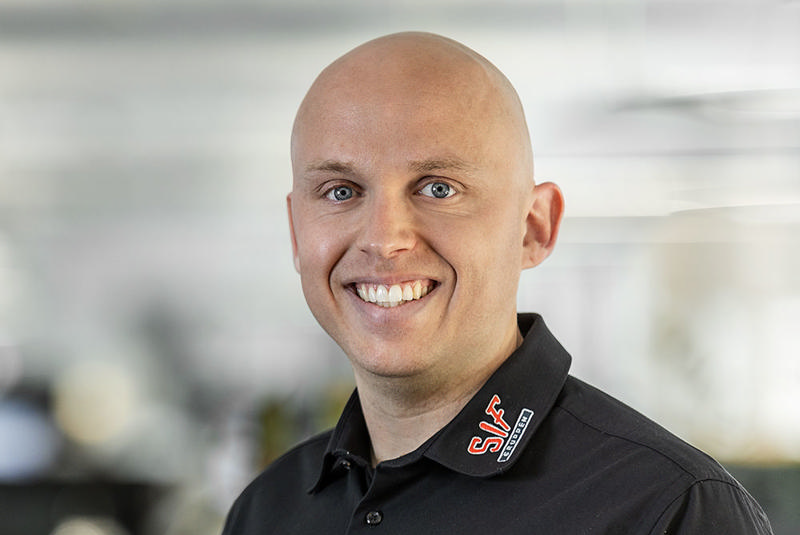 Robin Oluf Lundqvist, Afdelingsleder og tidligere elektriker i SIF Gruppen (ansat siden 2016)