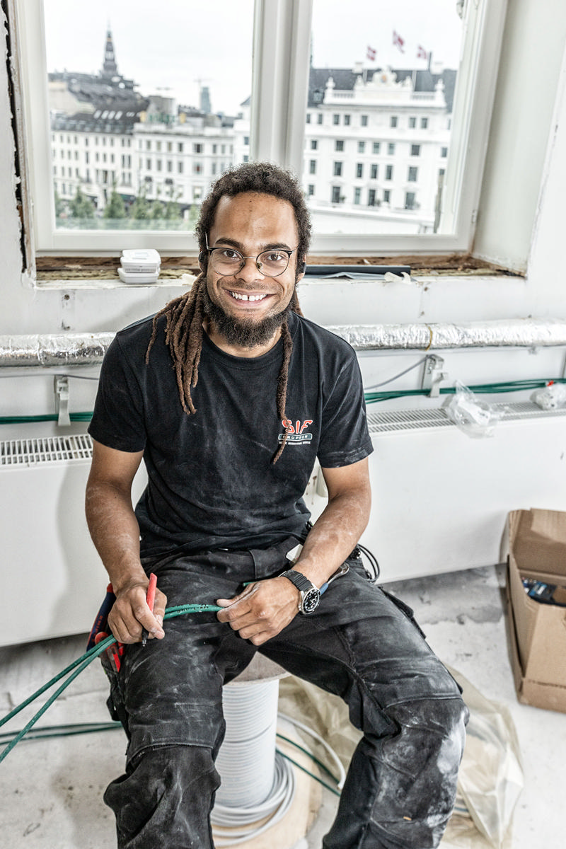 Ricky Bom, Elektriker i SIF Gruppen (ansat siden 2021)