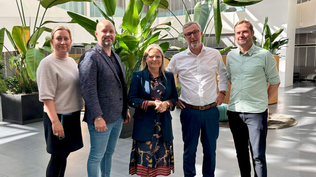 Direktører fra SIF Gruppen og Andel Energi